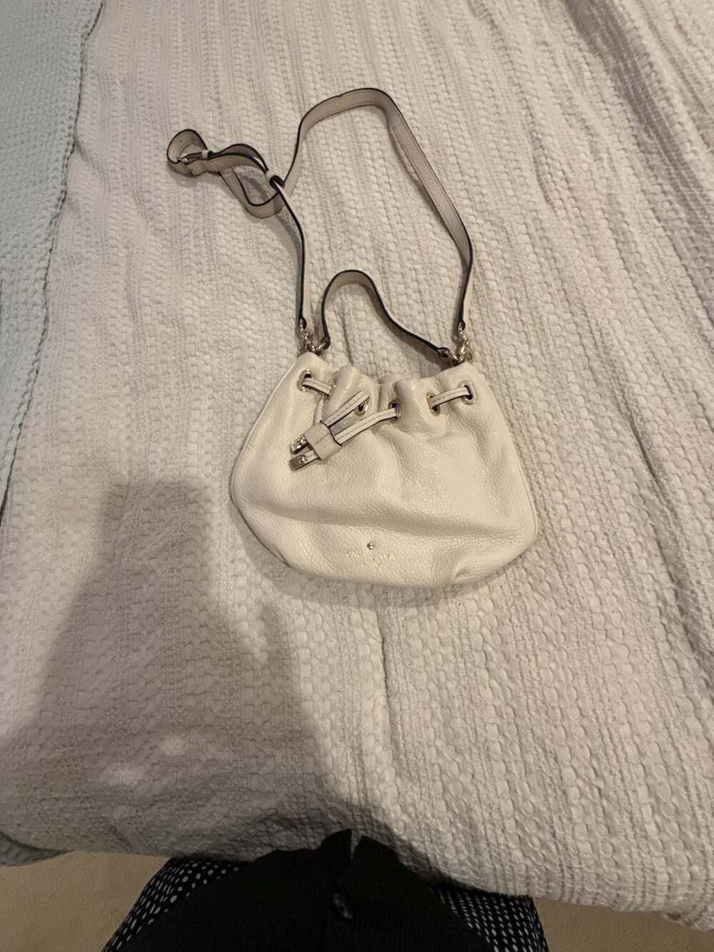 Kate Spade Emma Small Pebbled Leather Bucket Bag